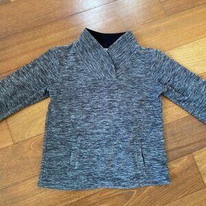 Girl's grey pullover